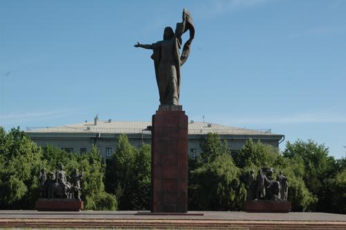 Monument to the Martyrs of Revolution, Urkuya Salieva