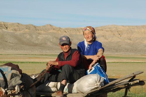 Returning from field work