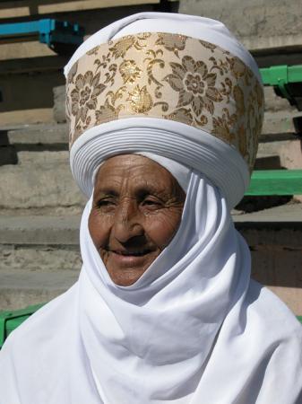 Traditional headdress “Elechek“