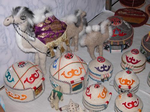 Collection of typical handicraf